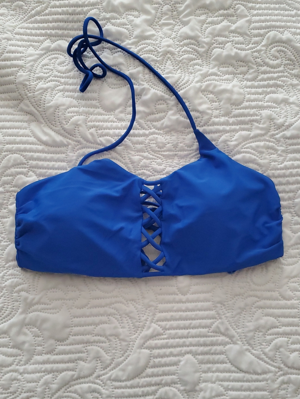 Express Swim Top Royal Blue